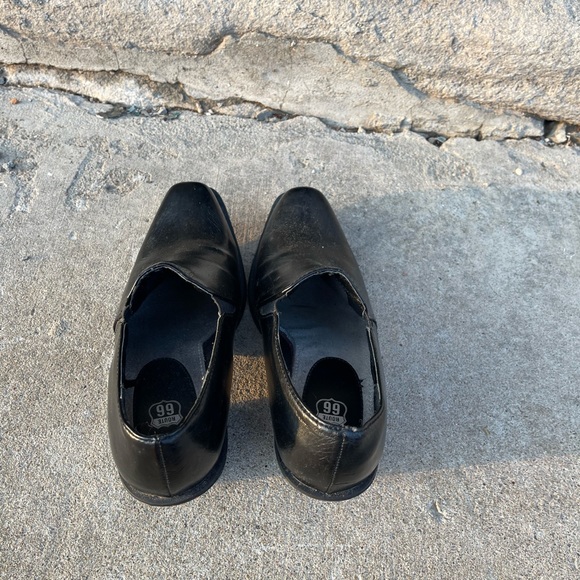 Black Route 66 Heeled Ankle boots - size 6.5 - Picture 5 of 7